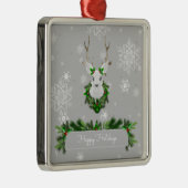 Gray Rentier Keramik Ornament Aus Metall (Rechts)