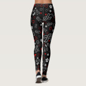 Gray Ribbons Multi.Diabetes Leggings (Rückseite)