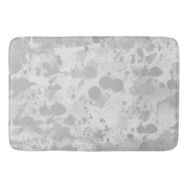 Gray Ringe Splash Brush auf Grunge Papier Textur Badematte