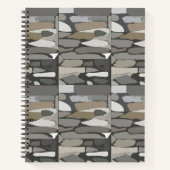 Gray Rock Stone Notizblock (Vorderseite)
