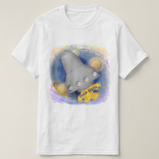 Gray Rocket T-shirt (Design vorne)