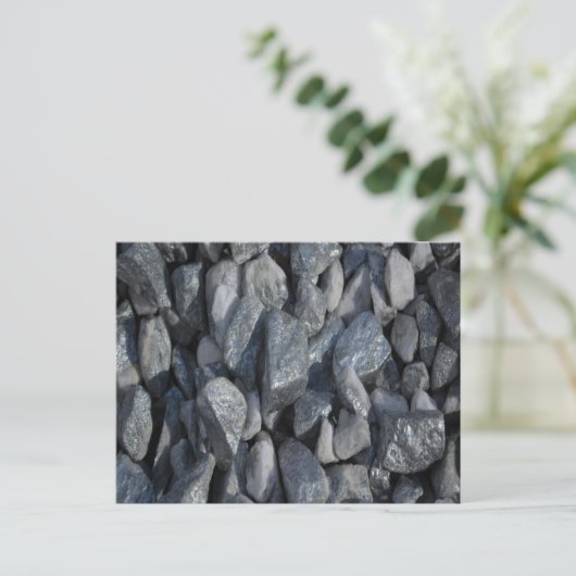 Gray Rocks Postkarte (Stehend Vorderseite)