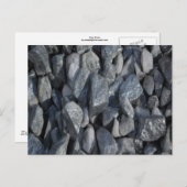 Gray Rocks Postkarte (Vorne/Hinten)