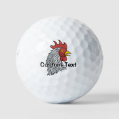 Gray Rooster's Head Golfball (Vorderseite)