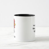 Gray Rooster's Head Tasse (Zentrum)