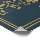 Gray Royal Medieval Sword Wedding Dankeschön Card Poster (Ecke)