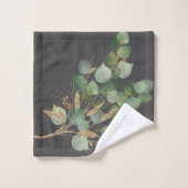 GRAY SAGE EUCALYPTUS BATHROOM TOWEL SET (Waschlappen)