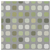 Gray Sage Olive Runde Plätze Stoff (Nahaufnahme)