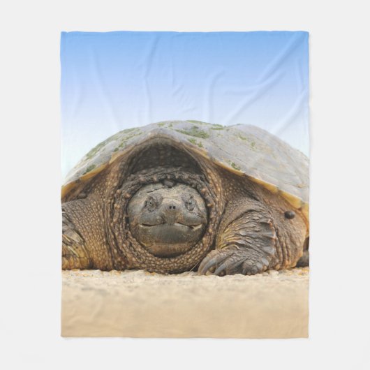 GRAY SAND TURTLE FLEECEDECKE (Vorderseite)