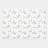 Gray Sheep Eid Mubarak Kids Geschenkpapier Set (Vorderseite)