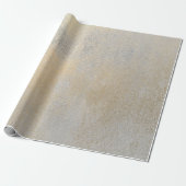 Gray Silver Champaign Sepia Foxier Gold Abstrakt Geschenkpapier (Ungerollt)