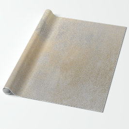 Gray Silver Champaign Sepia Foxier Gold Abstrakt Geschenkpapier