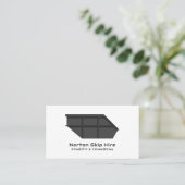Gray Skip, Skip/Dumpster Company Visitenkarte (Stehend Vorderseite)