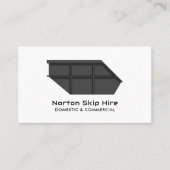 Gray Skip, Skip/Dumpster Company Visitenkarte (Vorderseite)