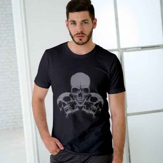 Gray Skull T-Shirt