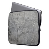 Gray Slate Rock Texture Laptopschutzhülle (Vorderseite Links)