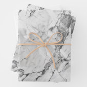 Gray Slate Whisper Stream Geschenkpapier Set (Beispiel)