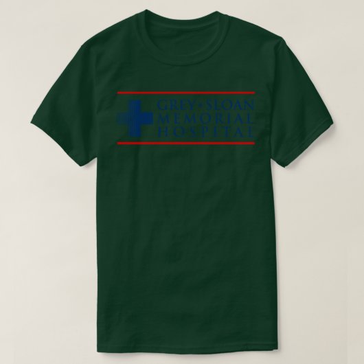 Gray Sloan Memorial Hospital T-Shirt (Design vorne)