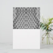 Gray Snakeskin Briefpapier (Stehend Vorderseite)