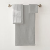 Gray Snow Blanket Badhandtuch Set (Insitu)