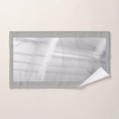 Gray Snow Blanket Badhandtuch Set (Handtuch)