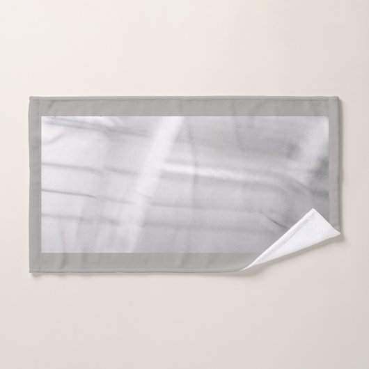 Gray Snow Blanket Badhandtuch Set (Handtuch)