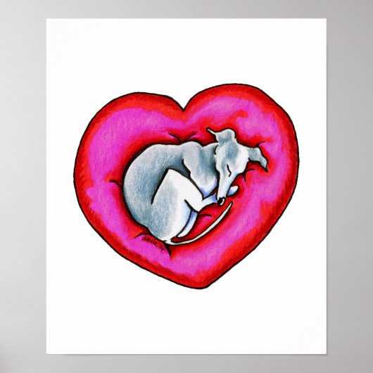 Gray Snuggle Bug Poster (Vorne)