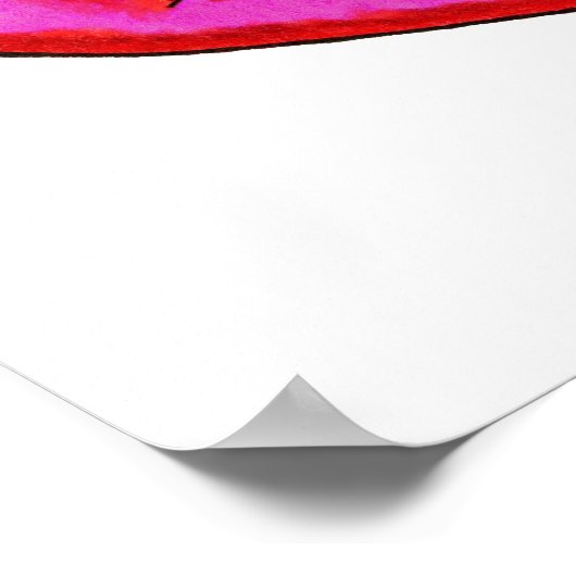 Gray Snuggle Bug Poster (Ecke)