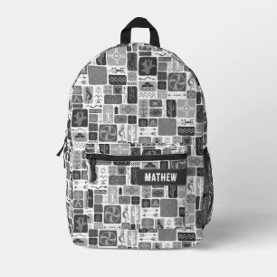 Gray Southwest Bedruckter Rucksack