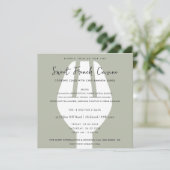 GRAY SPOON FORK COOKING CLASS EINLADEN VORLAGE (Stehend Vorderseite)