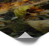 Gray Squirrel - Bute Park, Cardiff, Wales, UK Poster (Ecke)