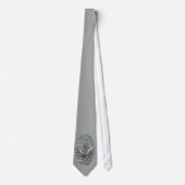Gray Squirrel Necktie Krawatte (Vorderseite)