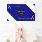 Gray Standard Ribbon von Kenneth Yoncich Banner (Insitu)