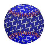 Gray Standard Ribbon von Kenneth Yoncich Baseball (Vorderseite)