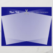 Gray Standard Ribbon von Kenneth Yoncich Flyer (Hinten)