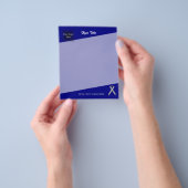 Gray Standard Ribbon von Kenneth Yoncich Flyer (Gruppe)