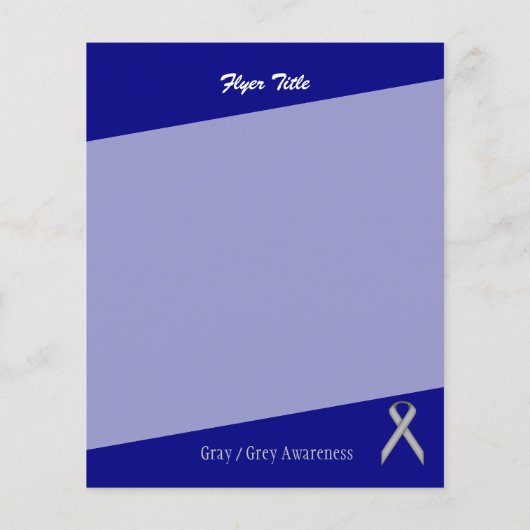 Gray Standard Ribbon von Kenneth Yoncich Flyer (Hinten)