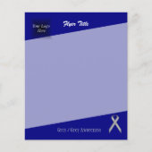 Gray Standard Ribbon von Kenneth Yoncich Flyer (Vorne)