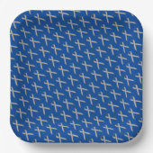 Gray Standard Ribbon von Kenneth Yoncich Pappteller (Vorderseite)