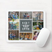 Gray Star Bester Vater je Fotolage Mousepad (Mit Mouse)