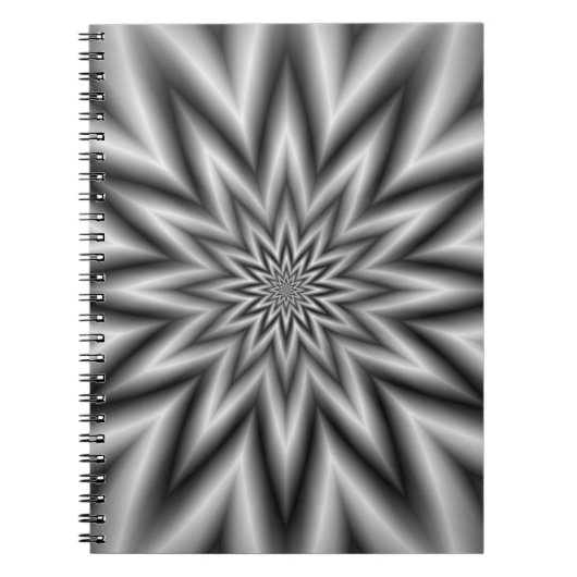 Gray Star Notebook Notizblock (Vorderseite)
