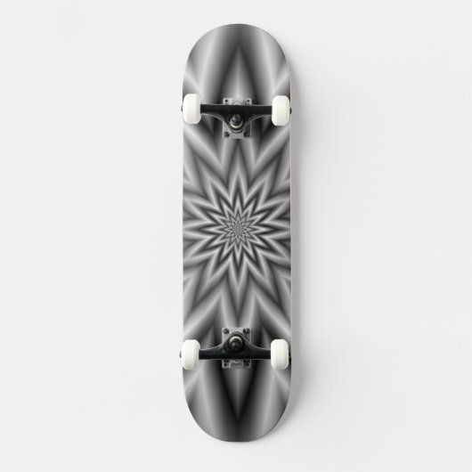 Gray Star Skateboard (Vorderseite)