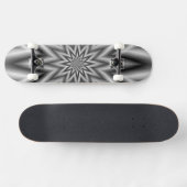 Gray Star Skateboard (Horizontal)