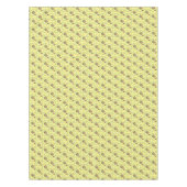 Gray Star Yellow Red Robin Wreath Weihnachten Tischdecke (Vorderseite)