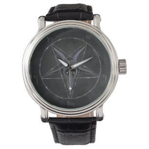 Gray Stone Baphomet Armbanduhr