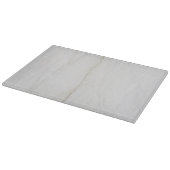 Gray Stone Cutting Board aus weißem Marmor Schneidebrett (Ecke)