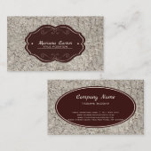 Gray Stone Marbled Visitenkarte (Vorne/Hinten)