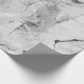 Gray Stone Mosaic Cascade Geschenkpapier (Ecke)