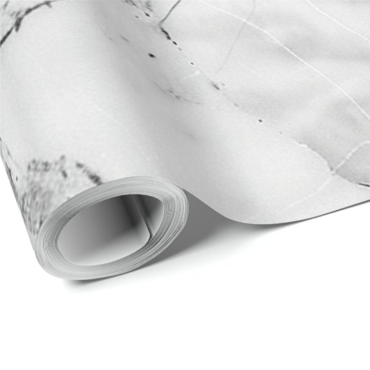 Gray Stone Mosaic Cascade Geschenkpapier (Rolleneckpunkt)