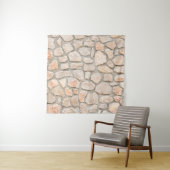 Gray stone wall background. stone, texture, wall,  wandteppich (Beispiel)